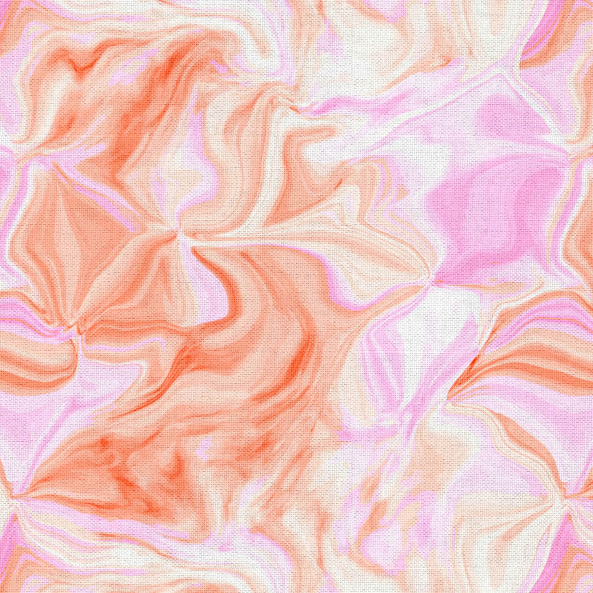 Fabric Editions Iridescent Orange Cotton Fabric